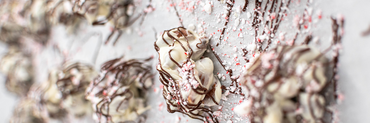 White Chocolate Coconut Cranberry Klusters